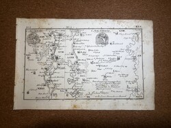 Solt vármegye térképe Korabinszky 1805. Atlas Regni Hungariae.