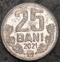 Moldova 25 Bani, 2021.