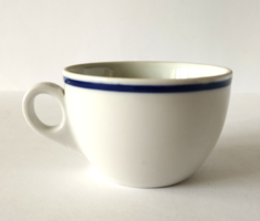 RÉGI ZSOLNAY PORCELÁN VASTAG KÁVÉHÁZI TEÁS CSÉSZE