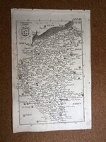 Somogy vármegye térképe Korabinszky 1805. Atlas Regni Hungariae.