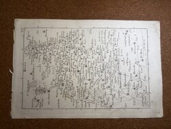 Szabolcs vármegye térképe Korabinszky 1805. Atlas Regni Hungariae.
