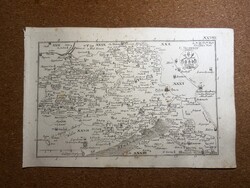 Veszprém vármegye térképe Balaton Korabinszky 1805. Atlas Regni Hungariae.