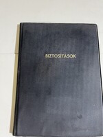 Retro biztosítás mappa, fekete. 4804