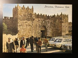 Képeslap - Jeruzsálem - Damascus Gate