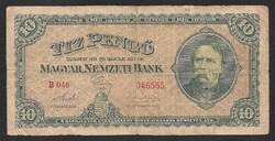 10 pengő 1926 VG
