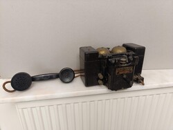 Antik katonai telefon angol készülék militari London 331 2011