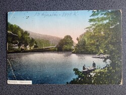 D206591 MISKOLC Hámori tó   -régi képeslap   1924 -  Scholtz Hugó főerdész  VITKA