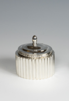 Ezüst art deco stílusú cukordoboz (24-1537)