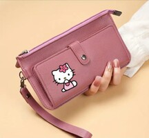 Rózsaszín hello kitty pénztárca
