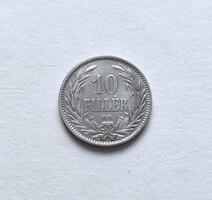 10 Fillér 1909 KB.