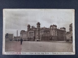 Antik képeslap - Budapest Magyar Királyi Kuria - 1928 -