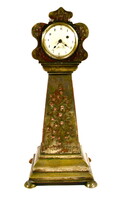 Around 1820 SPINDLE POCKET WATCH WITH VITRINE CASE