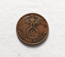 Németország 1 Reichspfennig 1939 A.