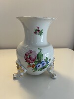 Herendi Viktória mintás, lábakon álló váza