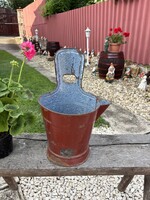 Kb 4 literes barna Csepel Rocska sajtár zsétár fejővödör vödör  nosztalgia, dísznek ,gyűjtői darab