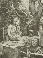 Badacsonyi Sándor rézkarc