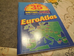 Auto Atlasz  , METRO  és Makro , Európa  részletes autó atlasza