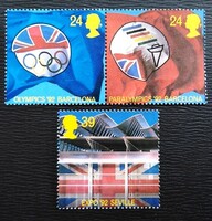 Ang1402-4 / Anglia 1992 Olimpia : Barcelona bélyegsor postatiszta