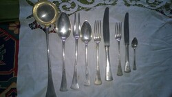 12 sz-es ezüst evőeszközkészlet, 75 db, Dianás,K.M.mest.jel, br.4363 g. Örök érték !