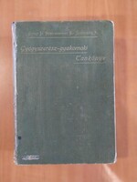 Ströcker Alajos: Gyógyszerész- gyakornoki tankönyv 1902,papírrégiség