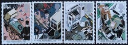 Ang1109-12 / Anglia 1987 Elsősegélynyújtás bélyegsor postatiszta