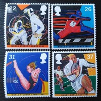 Ang1341-4 / Anglia 1991 Diák Világjátékok bélyegsor postatiszta