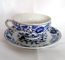 Hagyma mintás vékony porcelán csésze