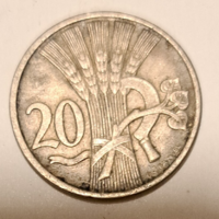1921. 20 Haller Csehszlovákia (610)