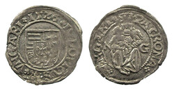 II. Lajos denár 1526 N-G ÉH673/alfa H841, Ritka!