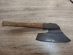 Antik Mesterjegyes Kovácsolt Szekerce.