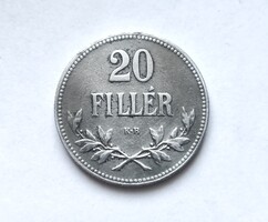 20 Fillér 1917 KB.