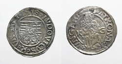 II. Lajos denár 1518 K-G ÉH673/m H841