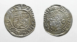 II. Lajos denár 1519 K-G ÉH673/m H841