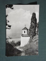 Képeslap,Visegrád,Kápolna látkép,részlet, 1960-