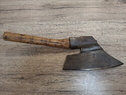 Antik Mesterjegyes Kovácsolt Szekerce.