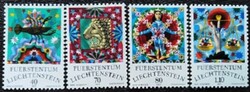 LI669-72 / Liechtenstein 1977 Állatöv jelek bélyegsor postatiszta