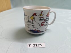 T2275 Kakas gyerek mintás bögre