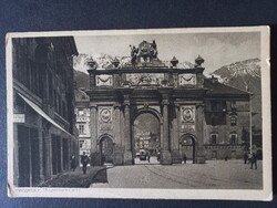Régi képeslap Ausztria, Innsbruck 1957