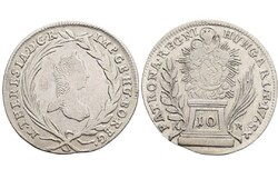 Mária Terézia 1765 KB 10 krajcár ritka