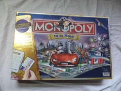Monopoly itt és most társasjáték (4997)