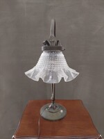 Kígyó formázó szecessziós asztali lámpa