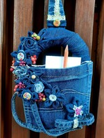 Farmer üzenő ajtókopogtató ajtódísz