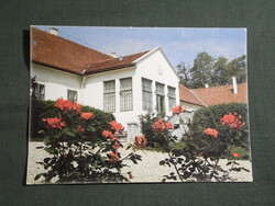 Képeslap,Zala,Zichy Mihály Emlékház,múzeum látkép,részlet, 1987-