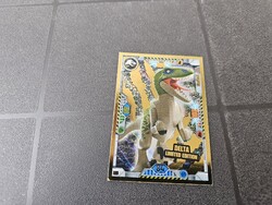 Lego Jurassic world gyűjthető kártya 1 db