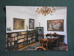 Képeslap,Zebegény,Szőnyi István múzeum látkép,részlet, 1990-