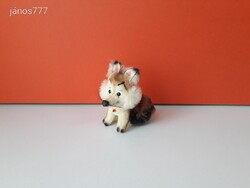 Tiere mit Herz RÓKA 13 cm-es retro vintage kabala figura Handmade in Austria !