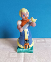 Art Deco Komlós Lány Kerámia Figura