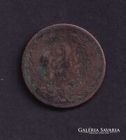 2 Fillér 1898 KB.