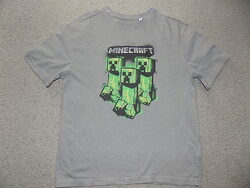 Minecraft pamut póló, 11-12 évesre