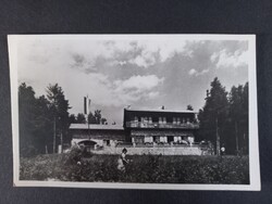 Régi képeslap Sopron, A Dunántúli Turista Egyesület "István" menedékháza a Nyíresen - 1948 - Diebold